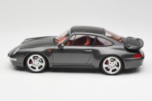 Porsche 911 993 Turbo Harmaa GT Spirit 1:18 GT051 Hartsi — kuva 3 / 6