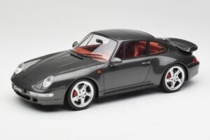 Porsche 911 993 Turbo Harmaa GT Spirit 1:18 GT051 Hartsi