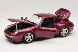Porsche 911 993 Turbo Punainen Anson 1:18 30320-W Metalli — kuva 2 / 8