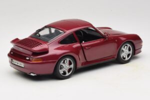Porsche 911 993 Turbo Punainen Anson 1:18 30320-W Metalli — kuva 3 / 8