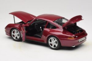 Porsche 911 993 Turbo Punainen Anson 1:18 30320-W Metalli — kuva 5 / 8