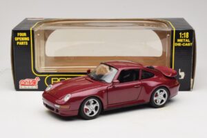 Porsche 911 993 Turbo Punainen Anson 1:18 30320-W Metalli — kuva 8 / 8