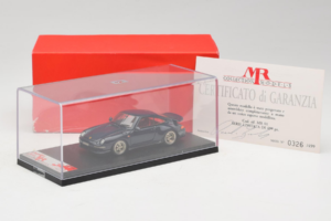Porsche 911 993 Turbo S Tummansininen MR Collection 1:43 MR01 Hartsi — kuva 6 / 6