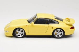 Porsche 911 993 Turbo S Keltainen UT Models 1:18 27836 Metalli — kuva 4 / 8