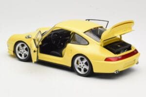 Porsche 911 993 Turbo S Keltainen UT Models 1:18 27836 Metalli — kuva 5 / 8