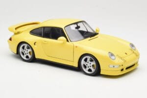 Porsche 911 993 Turbo S Keltainen UT Models 1:18 27836 Metalli — kuva 6 / 8