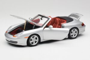 Porsche 911 996 Avoauto Hopea Gate 1:18 1052 Metalli — kuva 2 / 8