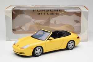 Porsche 911 996 Avoauto Speed Keltainen UT Models 1:18 27906 Metalli — kuva 8 / 8