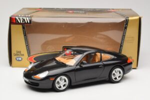 Porsche 911 996 Carrera Musta Bburago 1:18 3385-M2 Metalli — kuva 8 / 8