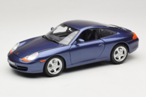 Porsche 911 996 Carrera Sininen Bburago 1:18 WAP02100897 Metalli