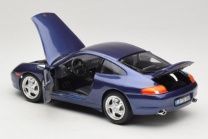 Porsche 911 996 Carrera Sininen Bburago 1:18 WAP02100897 Metalli — kuva 5 / 8