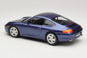 Porsche 911 996 Carrera Sininen Bburago 1:18 WAP02100897 Metalli — kuva 7 / 8