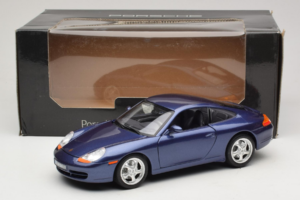 Porsche 911 996 Carrera Sininen Bburago 1:18 WAP02100897 Metalli — kuva 8 / 8