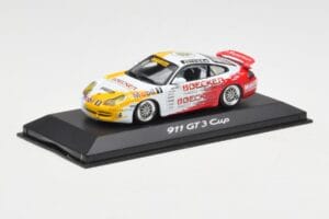 Porsche 911 996 GT3 Cup #1 M. Becker Carrera Cup 2003 Minichamps 1:43 WAP02007210 Metalli — kuva 2 / 4