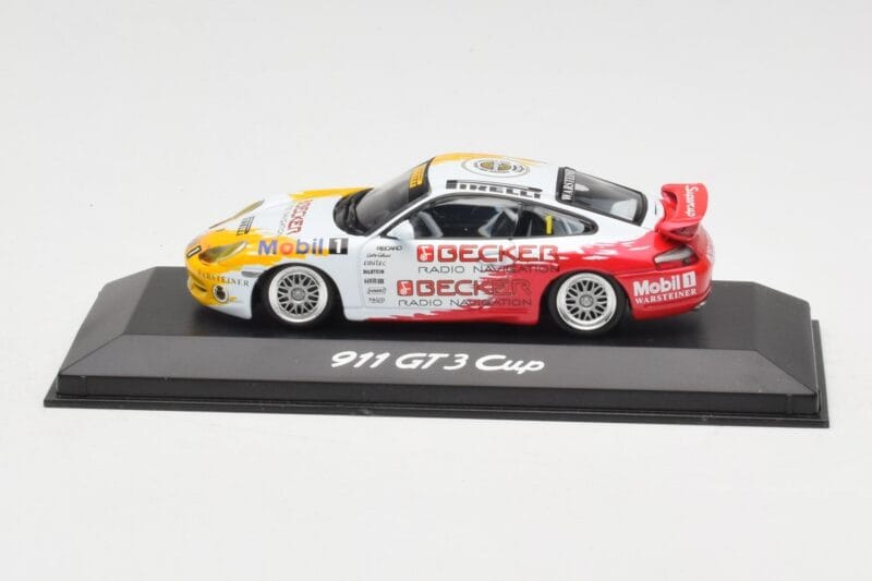 Porsche 911 996 GT3 Cup #1 M. Becker Carrera Cup 2003 Minichamps 1:43 WAP02007210 Metalli