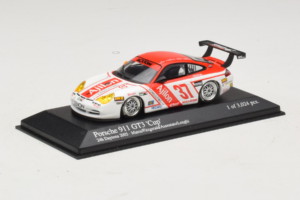 Porsche 911 996 GT3 Cup #37 Matos / Fitzgerald Rolex 24 at Daytona 2005 Minichamps 1:43 400056237 Metalli — kuva 2 / 4