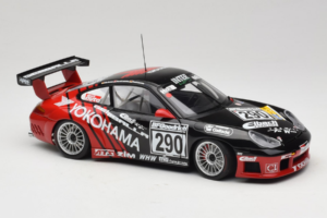 Porsche 911 996 GT3 RS #290 N. Bartels / H. Jacksties / F. Lorenzo Yokohama 24 Hours of Nurburgring 2003 AUTOart 1:18 80372 M — kuva 6 / 8