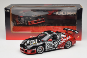 Porsche 911 996 GT3 RS #290 N. Bartels / H. Jacksties / F. Lorenzo Yokohama 24 Hours of Nurburgring 2003 AUTOart 1:18 80372 M — kuva 8 / 8