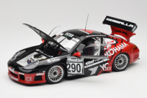 Porsche 911 996 GT3 RS #290 N. Bartels / H. Jacksties / F. Lorenzo Yokohama 24 Hours of Nurburgring 2003 AUTOart 1:18 80372 M — kuva 2 / 8