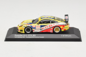 Porsche 911 GT3 RS #77 Konopka / McCormick 12 Hours of Sebring 2007 Minichamps 1:43 400076977 Metalli