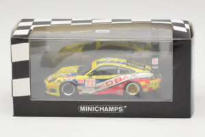 Porsche 911 GT3 RS #77 Konopka / McCormick 12 Hours of Sebring 2007 Minichamps 1:43 400076977 Metalli — kuva 5 / 5