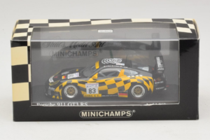 Porsche 911 996 GT3 RS #83 Rosa / Babini 24 Hours of Le Mans 2001 Minichamps 1:43 400016983 Metalli — kuva 4 / 4