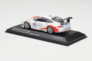 Porsche 911 996 GT3 RS #90 T2M J. Ickx / P. Rabineau 1000km Spa 2004 Minichamps 1:43 400046980 Metalli — kuva 3 / 4