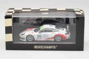 Porsche 911 996 GT3 RS #90 T2M J. Ickx / P. Rabineau 1000km Spa 2004 Minichamps 1:43 400046980 Metalli — kuva 4 / 4