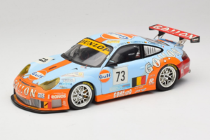 Porsche 911 996 GT3 RSR #73 Y. Lambert / C. Lefort / R. Iannetta 24 Hours of Le Mans 2006 Minichamps 1:18 100066473 Metalli