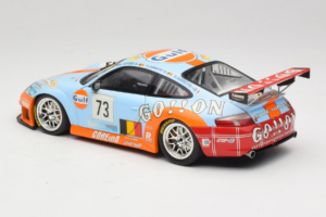 Porsche 911 996 GT3 RSR #73 Y. Lambert / C. Lefort / R. Iannetta 24 Hours of Le Mans 2006 Minichamps 1:18 100066473 Metalli — kuva 7 / 8