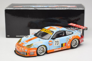 Porsche 911 996 GT3 RSR #73 Y. Lambert / C. Lefort / R. Iannetta 24 Hours of Le Mans 2006 Minichamps 1:18 100066473 Metalli — kuva 8 / 8