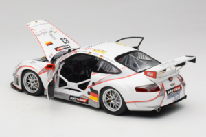 Porsche 911 996 GT3 RSR #83 P. Ehret / C. Ried / C. Menzel 24 Hours of Le Mans 2006 Minichamps 1:18 PORSCHE004 Metalli — kuva 5 / 8
