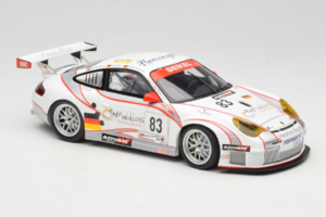 Porsche 911 996 GT3 RSR #83 P. Ehret / C. Ried / C. Menzel 24 Hours of Le Mans 2006 Minichamps 1:18 PORSCHE004 Metalli — kuva 6 / 8
