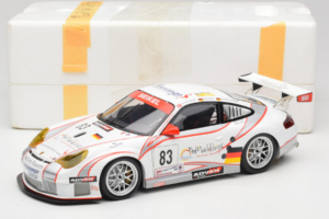 Porsche 911 996 GT3 RSR #83 P. Ehret / C. Ried / C. Menzel 24 Hours of Le Mans 2006 Minichamps 1:18 PORSCHE004 Metalli — kuva 8 / 8