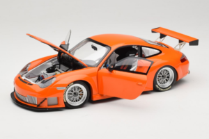 Porsche 911 996 GT3 RSR Oranssi ALMS 2004 Minichamps 1:18 100046402 Metalli — kuva 2 / 8