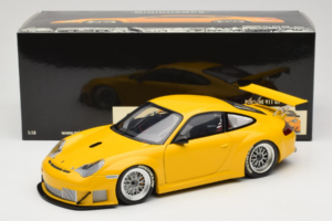 Porsche 911 996 GT3 RSR Yello ALMS 2004 Minichamps 1:18 100046401 Metalli — kuva 8 / 8