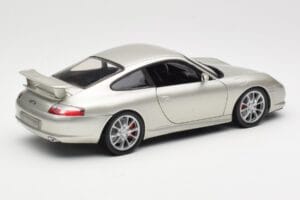 Porsche 911 996 GT3 Hopea Hot Wheels 1:18 C2590 Metalli — kuva 3 / 8