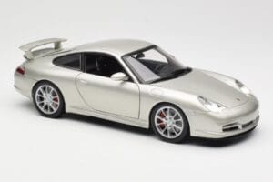 Porsche 911 996 GT3 Hopea Hot Wheels 1:18 C2590 Metalli — kuva 6 / 8