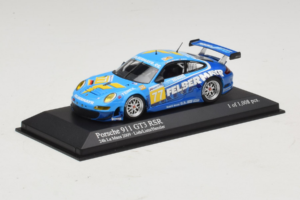 Porsche 911 GT3 R #77 M. Lieb / R. Lietz / W. Henzler 24 Hours of Le Mans 2009 Minichamps 1:43 400096977 Metalli — kuva 2 / 5