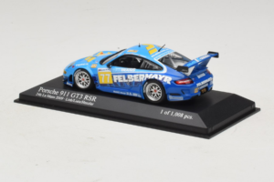 Porsche 911 GT3 R #77 M. Lieb / R. Lietz / W. Henzler 24 Hours of Le Mans 2009 Minichamps 1:43 400096977 Metalli — kuva 3 / 5