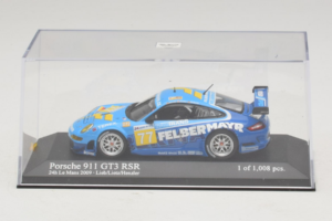 Porsche 911 GT3 R #77 M. Lieb / R. Lietz / W. Henzler 24 Hours of Le Mans 2009 Minichamps 1:43 400096977 Metalli — kuva 5 / 5