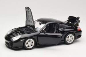 Porsche 911 996 Turbo Musta Bburago 1:18 3367 Metalli — kuva 2 / 8