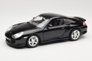 Porsche 911 996 Turbo Musta Bburago 1:18 18-12030 Metalli