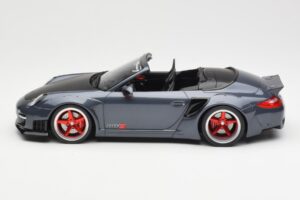 Porsche 911 997 Cabriolet Liberty Walk Harmaa GT Spirit 1:18 GT463 Hartsi — kuva 3 / 6