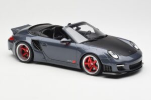 Porsche 911 997 Cabriolet Liberty Walk Harmaa GT Spirit 1:18 GT463 Hartsi — kuva 4 / 6