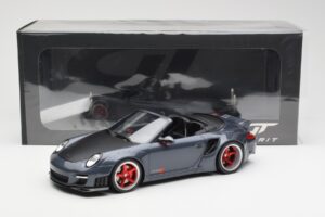 Porsche 911 997 Cabriolet Liberty Walk Harmaa GT Spirit 1:18 GT463 Hartsi — kuva 6 / 6