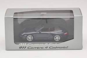 Porsche 911 997 Carrera 4 Avoauto Tummansininen Minichamps 1:43 WAP02015216-P1 Metalli — kuva 4 / 4