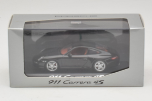 Porsche 911 997 Carrera 4S Musta Minichamps 1:43 WAP02010116 Metalli — kuva 4 / 4