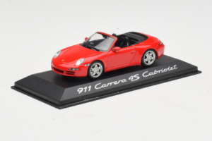 Porsche 911 997 Carrera 4S Avoauto Punainen Minichamps 1:43 WAP02015316 Metalli — kuva 2 / 5