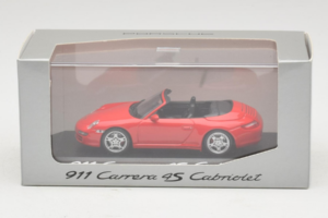 Porsche 911 997 Carrera 4S Avoauto Punainen Minichamps 1:43 WAP02015316 Metalli — kuva 4 / 5